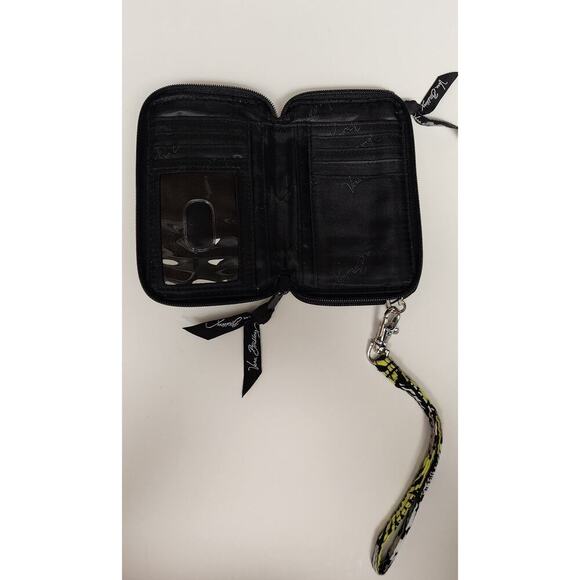 Vera Bradley Women Citron Crossbody Wallett Triple Compartment - Picture 11 of 12